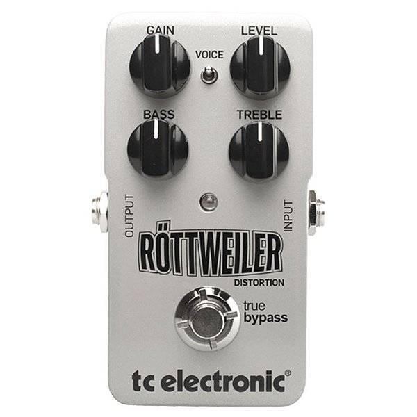 PEDAL ROTTWEILER DISTORTION - TC ELECTRONIC