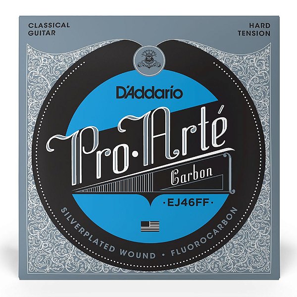 Encordoamento Violão Nylon Pro Arte Carbon EJ46FF D'addario #Progressivo