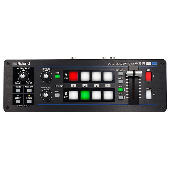 Mesa de Vídeo V-1SDI (Switcher de Vídeo) 4 Canais HD - Roland