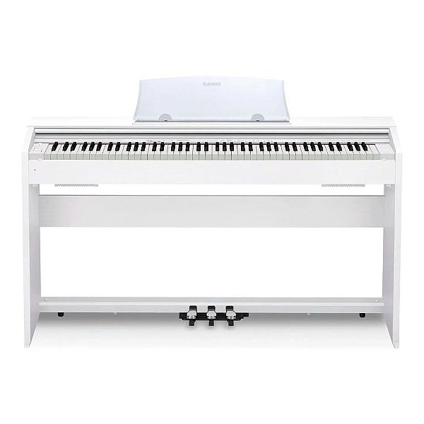 Piano Digital 88 Teclas Casio Privia PX-770WE Branco