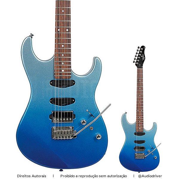 Guitarra Tagima Brasil STELLA H3 DF FMB Fade Metallic Blue