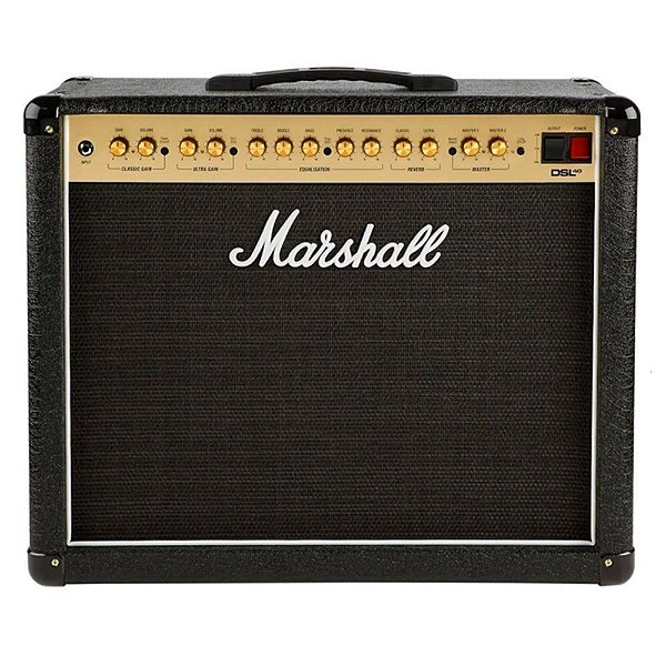 Amplificador Marshall DSL40CR-B Valvulado para Guitarra