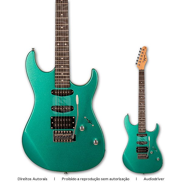 Guitarra  Tagima TG-510 MSG Super Strato Metallic Surf Green