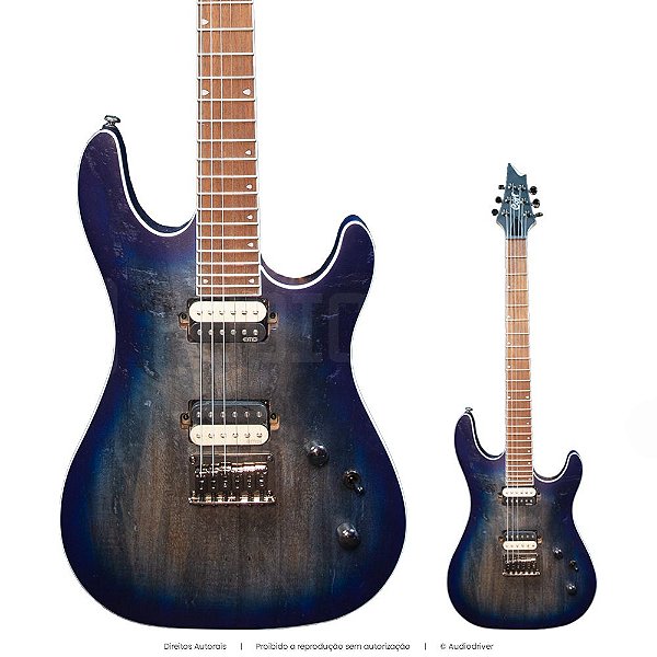 Guitarra Super Strato Cort KX 300 OPCB Captação Ativa EMG