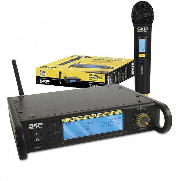 Microfone Sem Fio UHF DIGIMOD-I - SKP