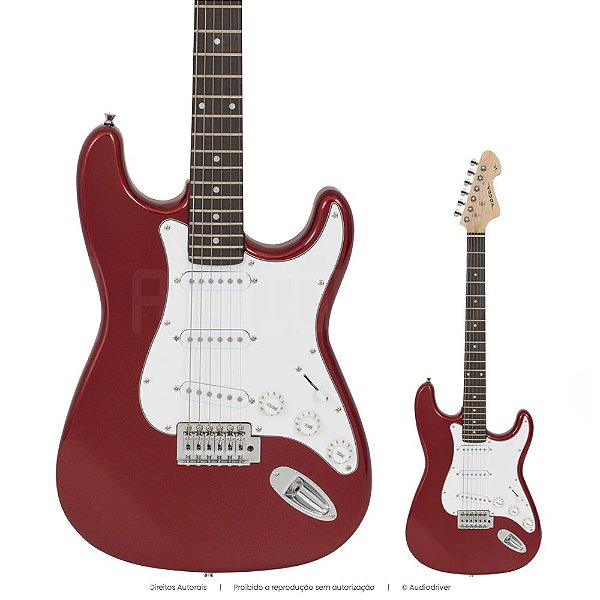 Guitarra Vogga VCG601N Stratocaster Vermelha