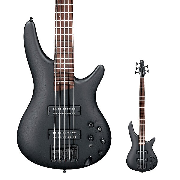 Baixo 5 Cordas Ibanez SR305EB WK Weathered Black