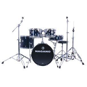 Bateria Nagano Garage Gig 13\" 10\" 12\" 14\" 18\" Completa Blue Night