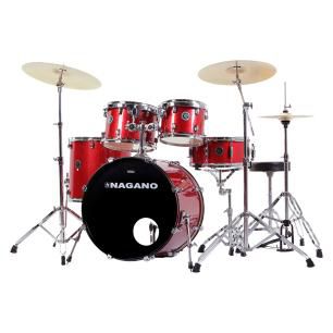 BATERIA GARAGE ROCK 22 WNS (Wine Sparkle) - NAGANO