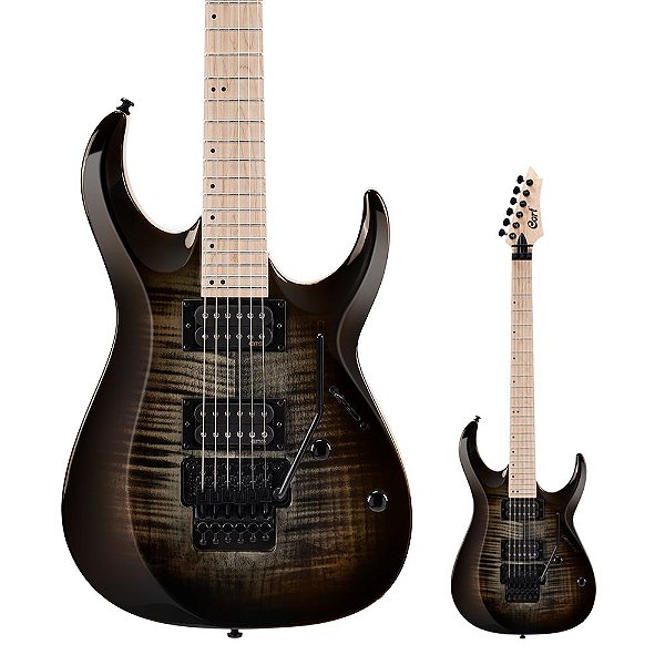Guitarra Super Strato FloydRose Captador EMG X 300 BRB - Cort