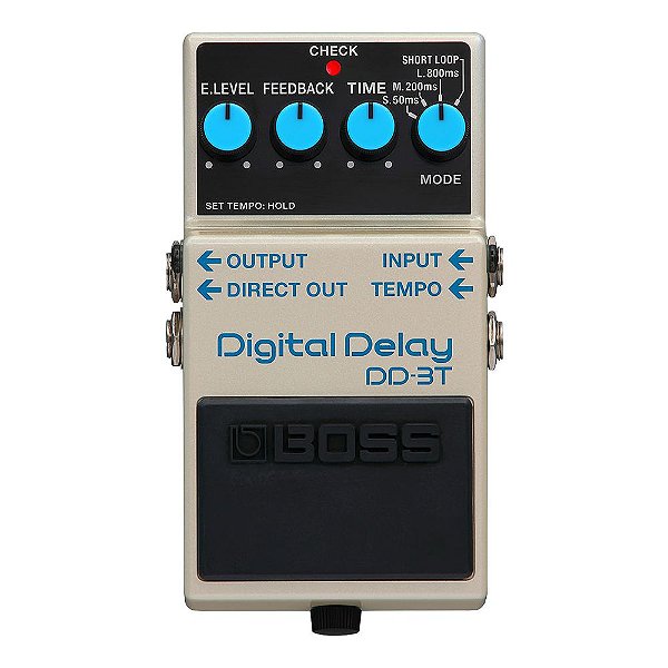 Pedal de Delay para Guitarra BOSS DD-3T Digital Delay com Tap Tempo