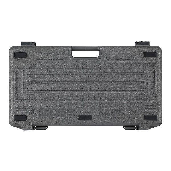 Pedalboard Grande 66x38 para 9 Pedais BOSS BCB-90X com Fonte Embutida e Patch Bay