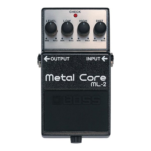 Pedal de Distorção para Guitarra Boss ML-2 Metalcore