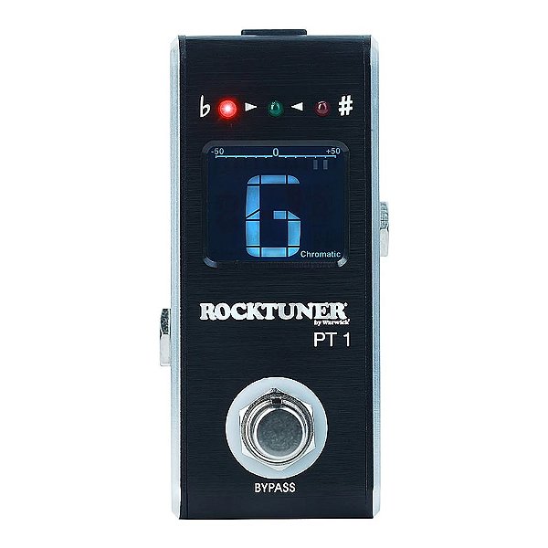 Pedal Afinador Warwick Rocktuner PT-1 BLK Preto