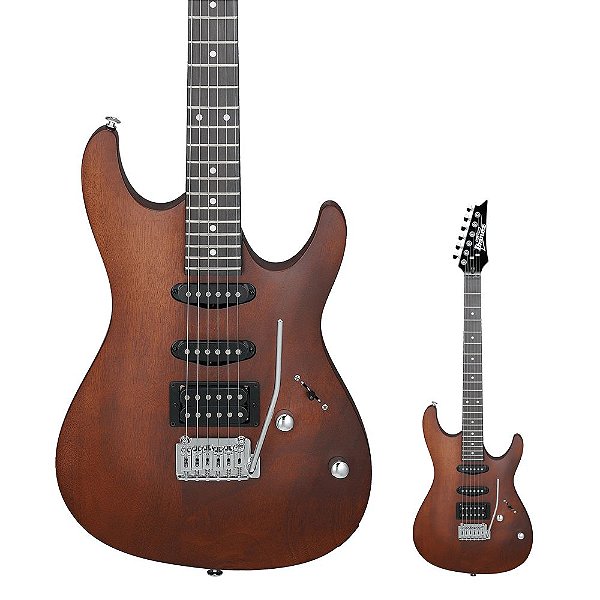 Guitarra Super Strato HSS Ibanez GSA60 WNF RG Gio Walnut Flat
