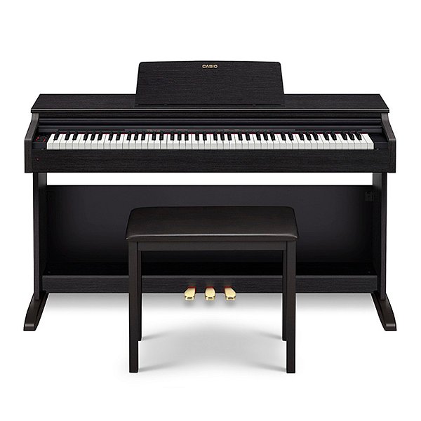 Piano Digital 88 Teclas Casio Celviano AP-270BK Preto com Móvel e Banco