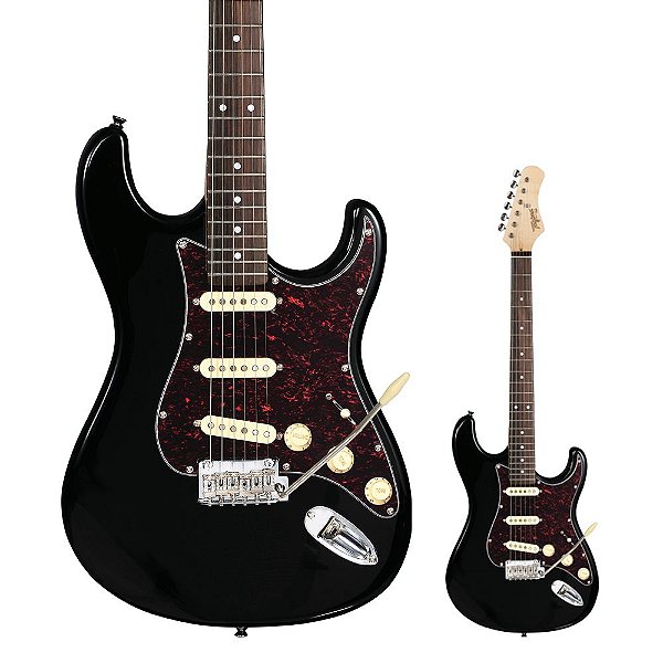 OUTLET | Guitarra Strato Tagima T-635 Classic BK DF/TT Black