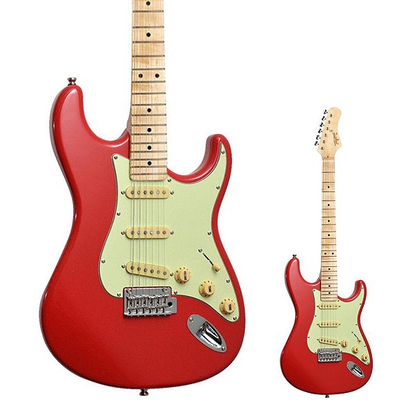 OUTLET | Guitarra Strato Tagima T-635 Classic FR LF/MG Fiesta Red