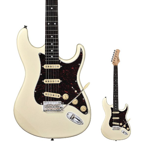 OUTLET | Guitarra Strato Tagima T-635 Classic OWH DF/TT Olympic White