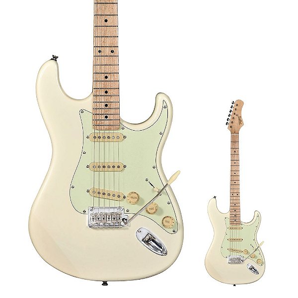 OUTLET | Guitarra Strato Tagima T-635 Classic OWH LF/MG Olympic White