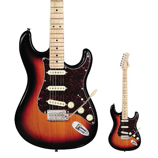 OUTLET | Guitarra Strato Tagima T-635 Classic SB LF/TT Sunburst