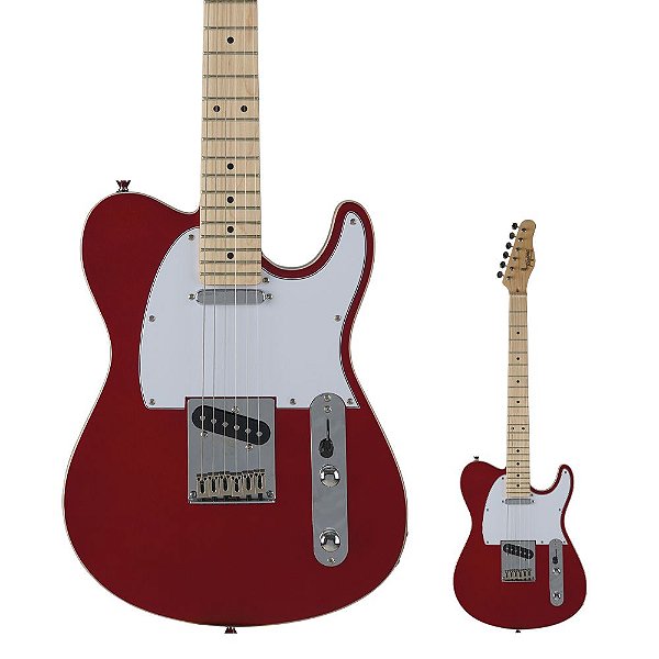 OUTLET | Guitarra Telecaster Tagima T-550 CA LF/WH Classic Series Candy Apple
