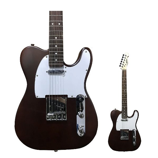 Guitarra Telecaster Newen TL Dark Wood Natural