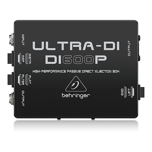 Direct Box Passivo Behringer Ultra-DI DI600P