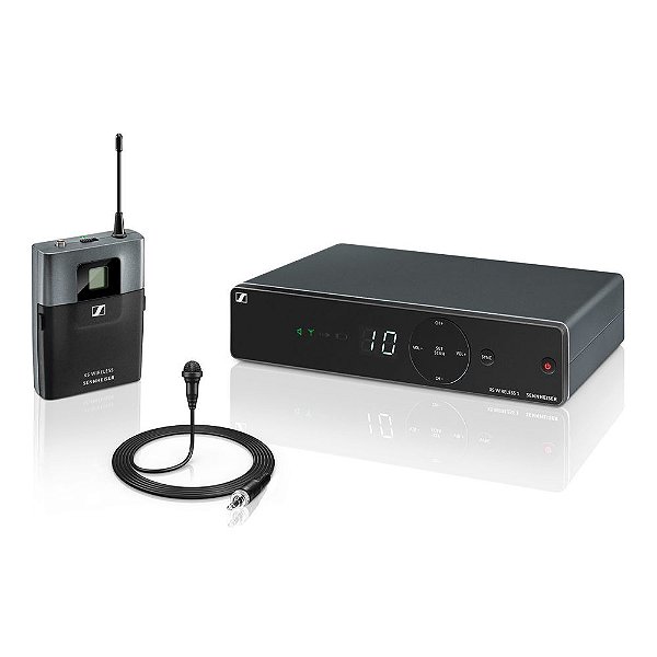 Sistema de Microfone sem Fio Lapela Sennheiser XSW 1-ME2-A Lavalier Wireless