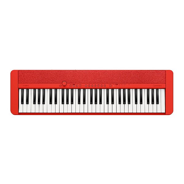 Teclado Musical Casio Casiotone CT-S1RD 61 Teclas Profissional, Vermelho -  Musica Center