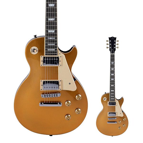 OUTLET │ Guitarra Les Paul Strike Michael GM750N Gold