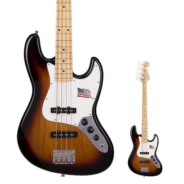 Baixo Jazz Bass 4 Cordas American Alder SX SJBALDER 3TS