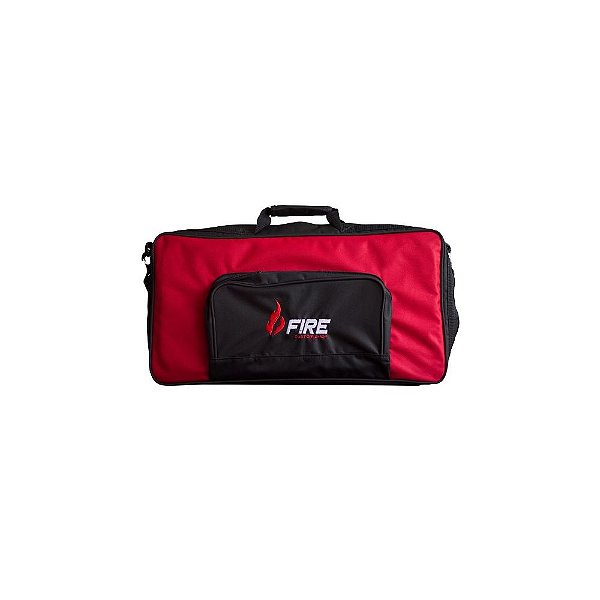 Bag para Pedalboard Grande Fire 60x30 Vermelho e Preto