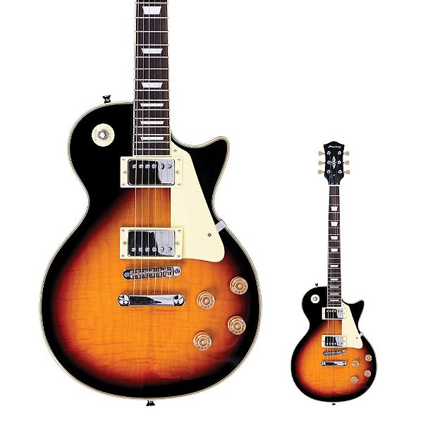Guitarra Les Paul Strinberg LPS280 SB Sunburst com Braço Colado
