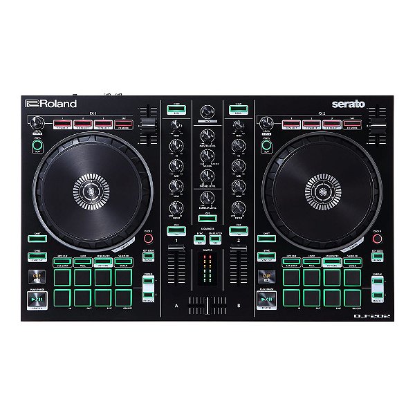 Controladora para DJ 4 Canais Roland DJ-202 DJ Controller