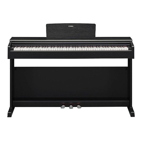 Piano Digital 88 Teclas Yamaha ARIUS YDP-145 Black com Banco
