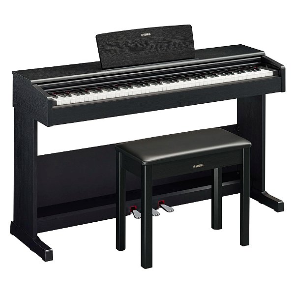 Piano Digital 88 Teclas Yamaha YDP-105 ARIUS Black com Banco
