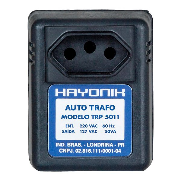 Transformador de Parede 220/127V Hayonik TRP 5011