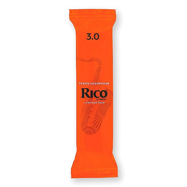 Palheta para Sax Tenor Nº 3.0 Rico by D’Addario RKA0130 (Unidade) #Progressivo