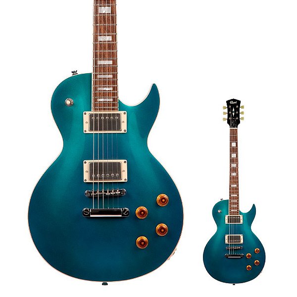 Guitarra Les Paul Cort CR200 Flip Blue - Audiodriver Instrumentos Musicais  e Acessórios