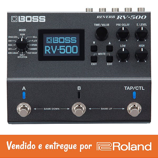 Pedal Reverb Boss RV-500 | Roland Store