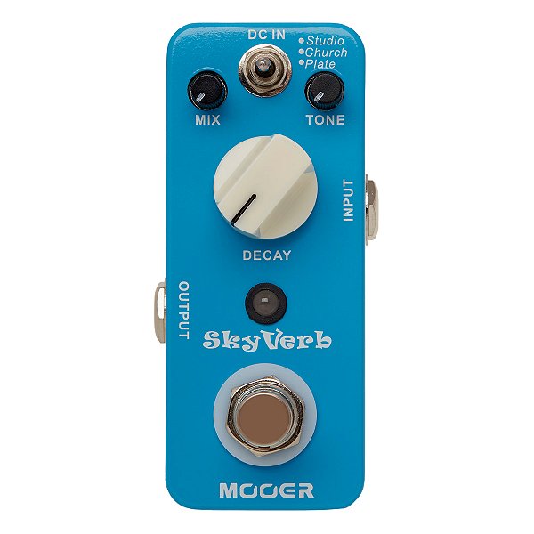 Pedal Reverb 3 Modos Mooer MRV-2 SkyVerb