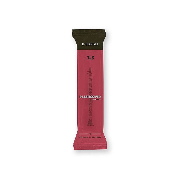 Palheta Clarineta Bb Nº 2.5 Plasticover by D’Addario #Progressivo