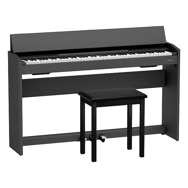 Piano Digital 88 Teclas Roland F107-BKX Preto