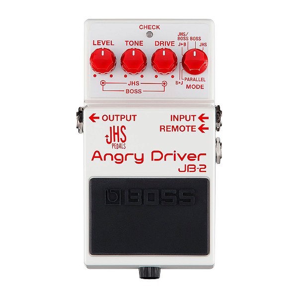 Pedal Guitarra Overdrive Distortion Boss + JHS JB-2 Angry Driver