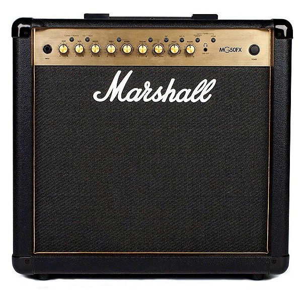 Amplificador Guitarra 1x12” 50W Marshall MG50FX com Efeitos