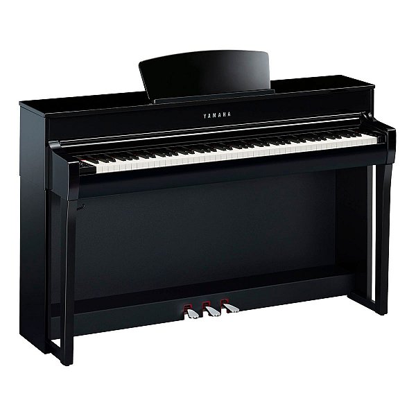 Piano Digital 88 Teclas Clavinova Yamaha CLP-735PE Polished Ebony