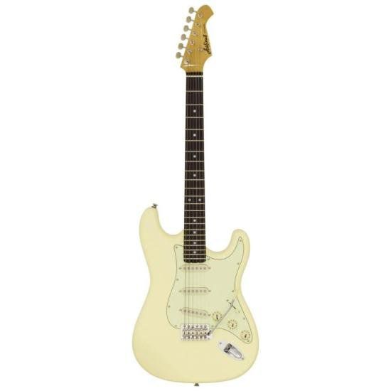 Guitarra Stratocaster 62' Aria Pro II STG-62 Vintage White