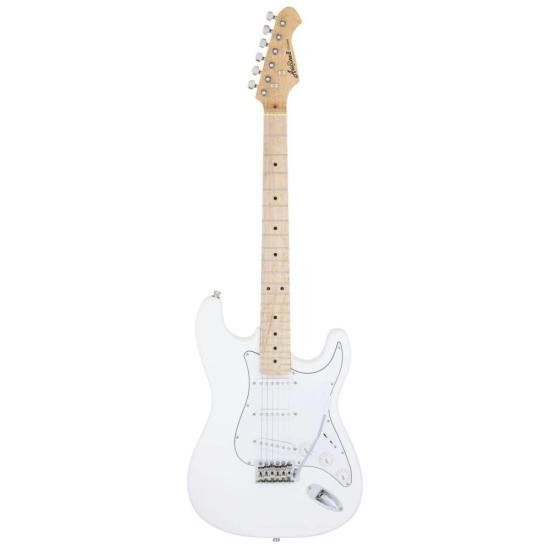 Guitarra Stratocaster Aria Pro II STG-003/M White