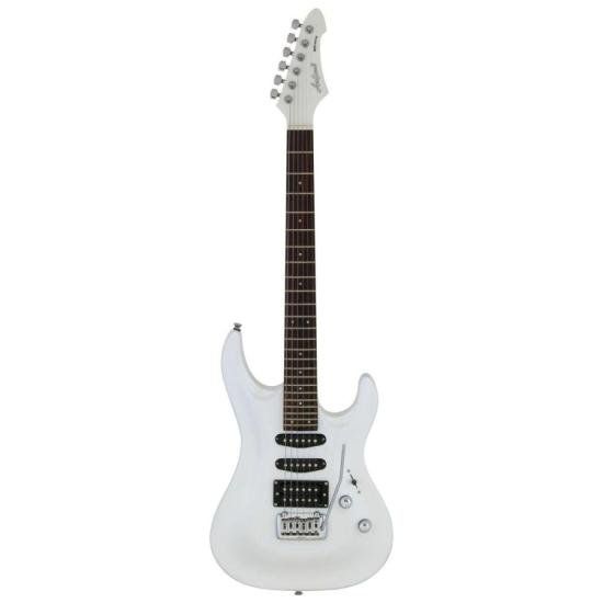 Guitarra Super Strato Aria Pro II MAC-STD Pearl White